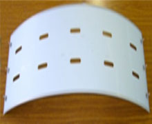R付加熱器 250×900(R750)　長(zhǎng)孔×10